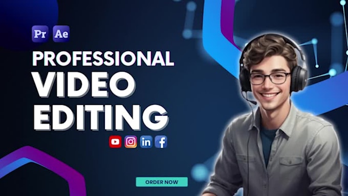 do professional youtube video editing, video editor