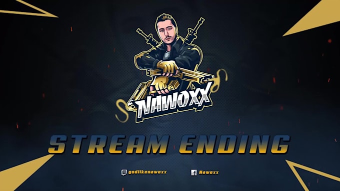 make animated screen for twitch,kick,youtube