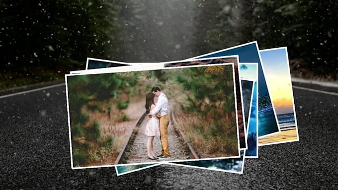 Best Price! I will create photo slideshow video, birthday, wedding or any event  for $10