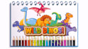 creat dinosaur KDP coloring book for kids