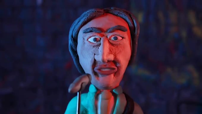 create a stop motion claymation animation video