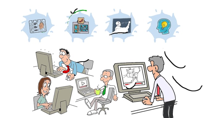 create whiteboard animation video or explainer video