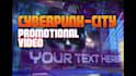 create cyberpunk city promotional video
