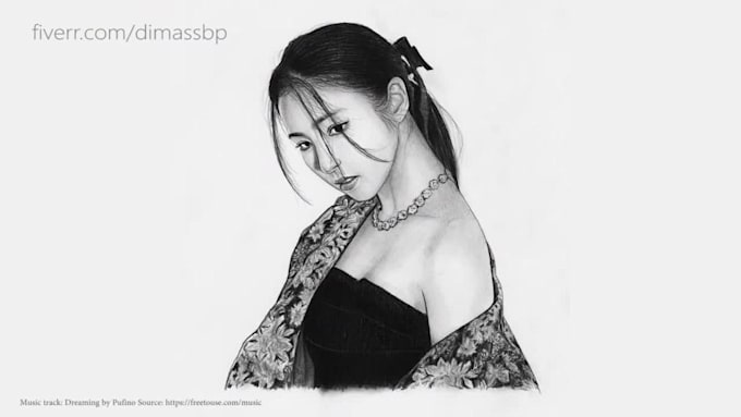 draw a realistic pencil portrait from your photo