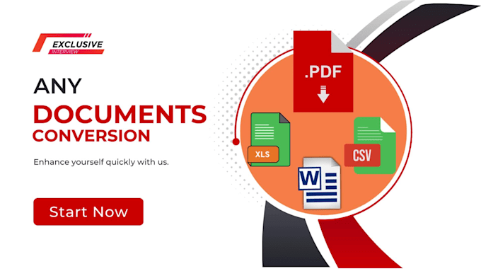 convert PDF to excel, CSV, word or any PDF conversion