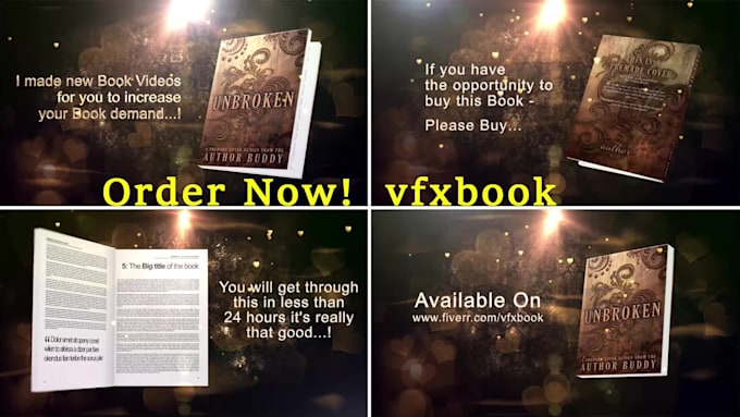book trailer and ebook promo video for amazon kindle books