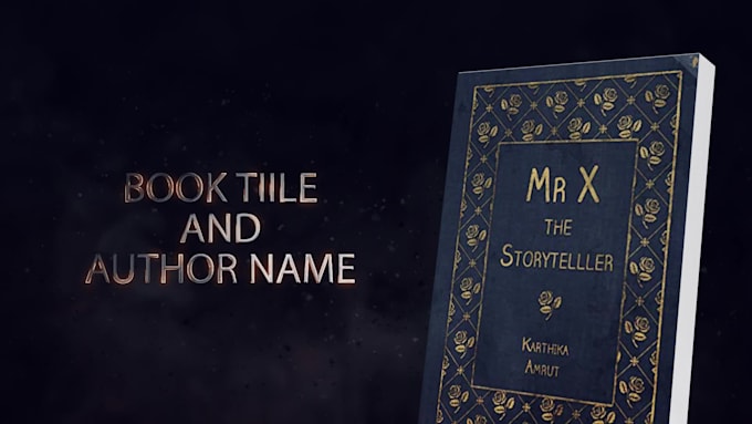 create cinematic book promo blockbuster trailer