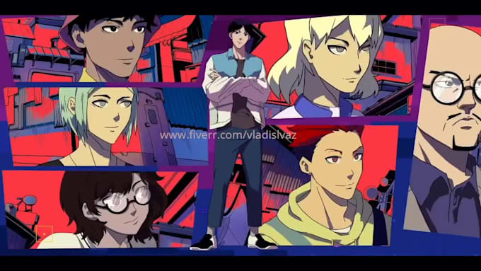 do 2d music animated video, short film, 2d anime fighting, memes coin animation
