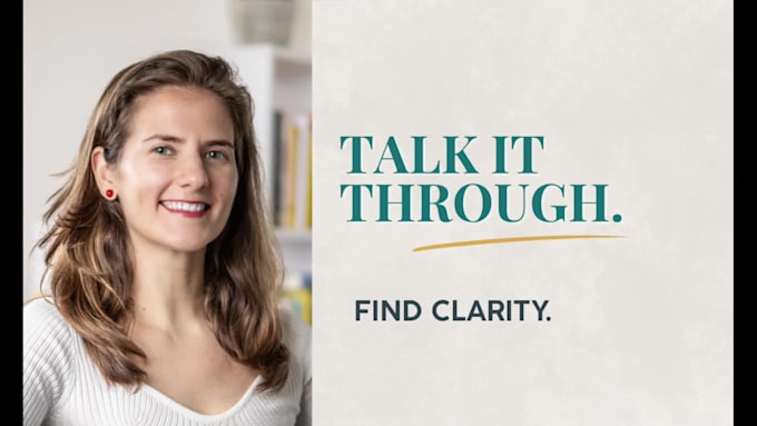 be your clarity coach to talk through decisions and overthinking
