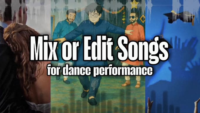 cut and mix songs for your wedding or any other event