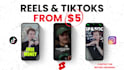 edit tik tok video ads, reels and youtube shorts