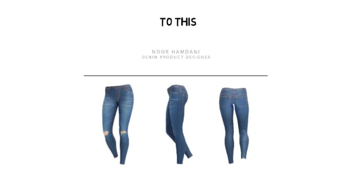 Download Do 3d Apparel Mockup Of Your Denim Jeans Sketch Or Idea By Noorhamdani Fiverr