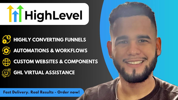 design and fix gohighlevel automations, websites and funnels