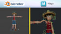 rig your 3d character professionally in blender and maya