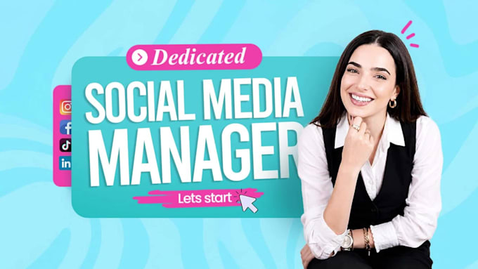 be your dedicated social media manager, instagram marketing manager management