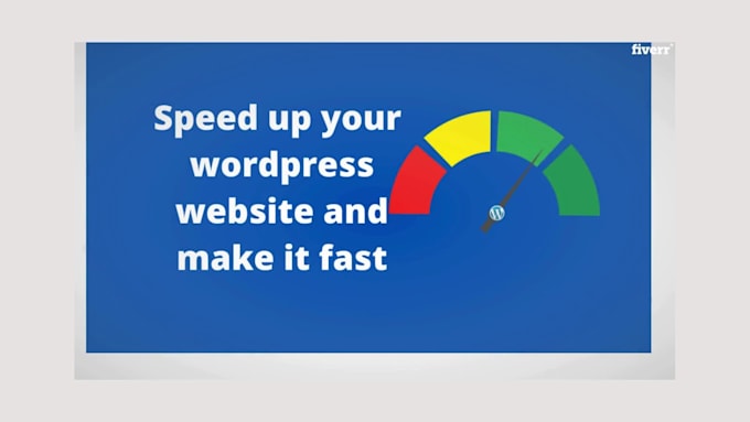 do wordpress website speed optimization