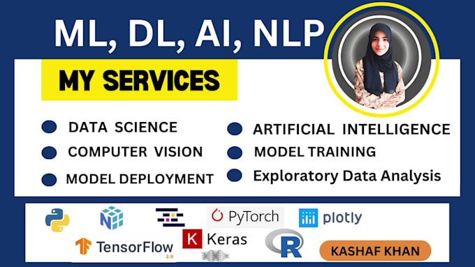do ai machine learning, deep learning projects in python and r