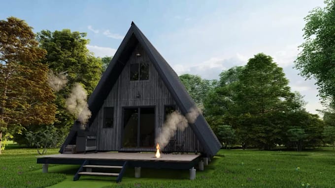 do architecture and design, architect render and animation