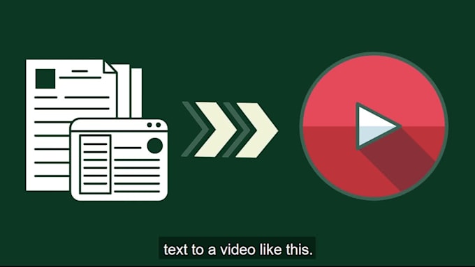 create a super youtube video using a blog or article