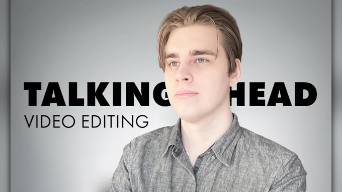 edit talking head videos for youtube professionally