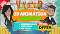 create a 2d explainer video in vyond