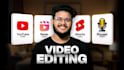 do professional video editing