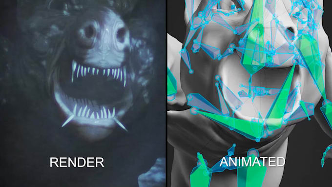 animate your character or prop in blender