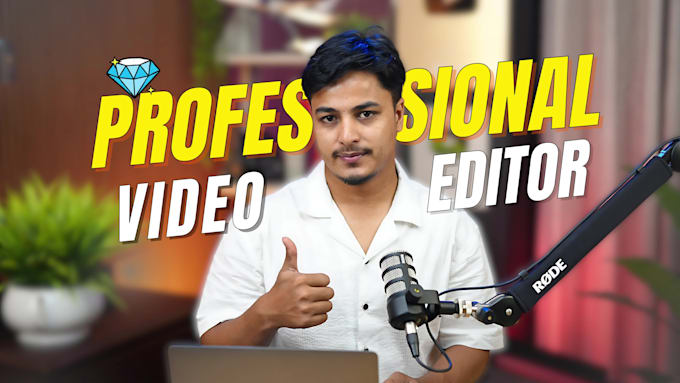 do professional video editing for youtube