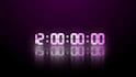 create 4k countdown or count up clocks with a personalized animation video