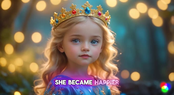 create ai video art with subtitles and voice over