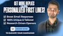 expertly craft personalized cold email first lines