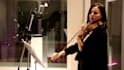 record professional strings on a studio