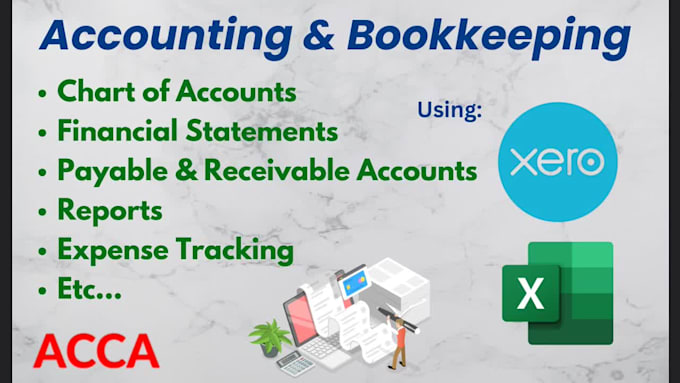 do bookkeeping, accounting and financial reports for small businesses
