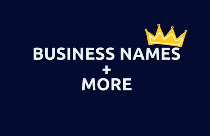 suggest unique names for your business, brand with domains