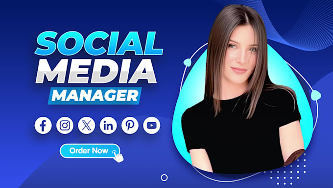 be your social media marketing manager and content creator