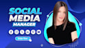 be your social media marketing manager and content creator