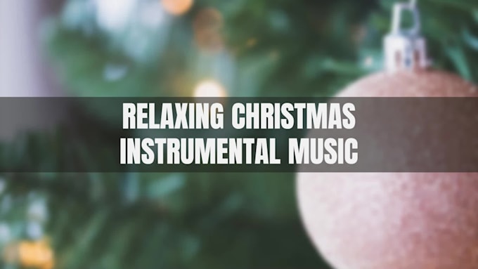 create soft christmas music for relaxation and sleep