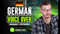 do a german male voice over, voiceover deutsch, youtube voice actor sprecher