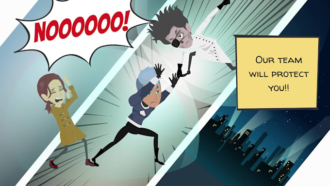 serve customers with stunning 2d animation
