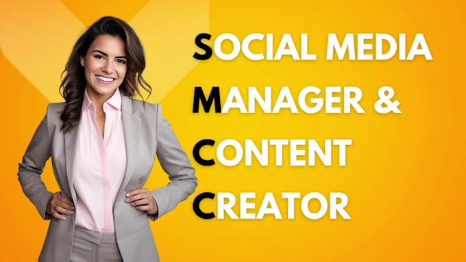 be your monthly social media manager, content creator