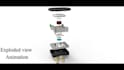 design 3d modeling, and technical drawing, 3d printable product animation