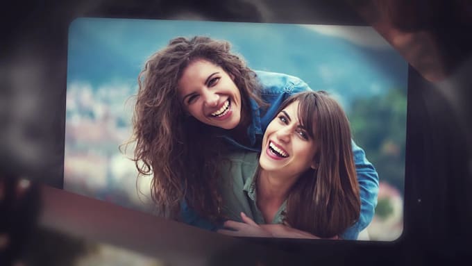 create an awesome memorial slideshow, photo slideshow video