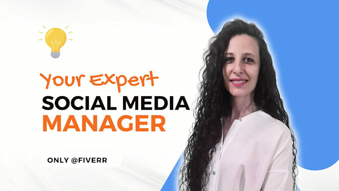 be your social media manager and content creator