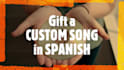 write and sing a custom song in spanish