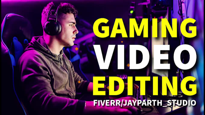 Edit your twitch stream into a youtube gaming video by Jayparth_studio ...