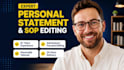 edit and proofread your personal statement, sop, or college application essay