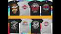 do custom typography tshirts