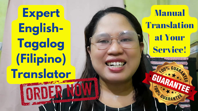 manually translate tagalog or filipino to english