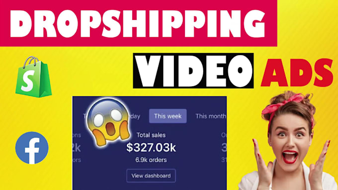 create converting aliexpress product video ads or dropshipping video ad