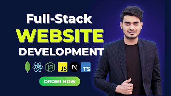 develop custom website as a full stack mern developer using next js, react